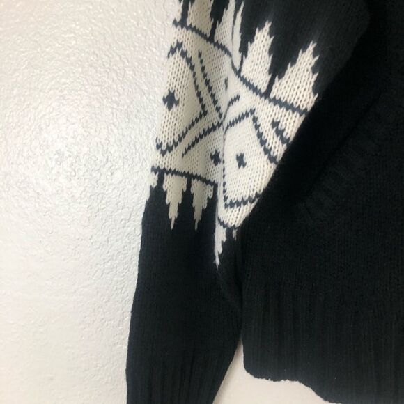 Band of gypsies Sample Black Kleia black ivory Zipper Sweater S New with tags - Picture 2 of 6